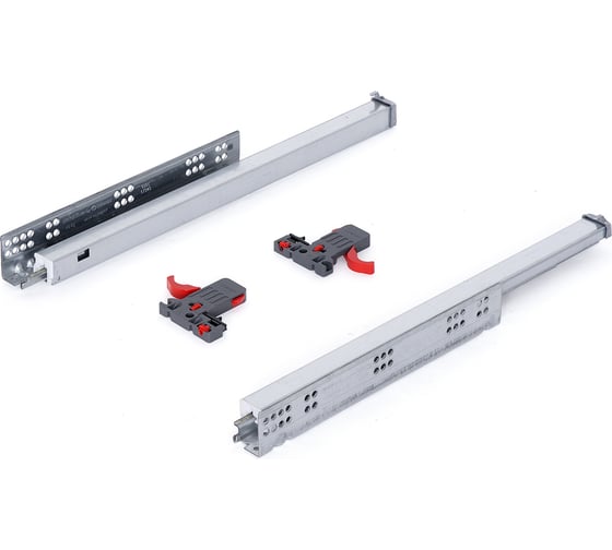 Изображение товара Направляющая полного выдвижения c доводчиком SAMET SMART SLIDE, Lock-Fix 450 мм СТ-00001281