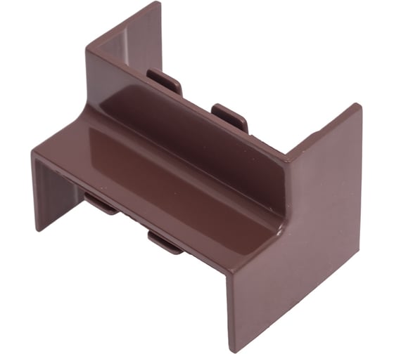 Изображение товара Внутренний угол EKF 40х16 4 шт Plast PROxima под темное дерево ibd-40-16x4