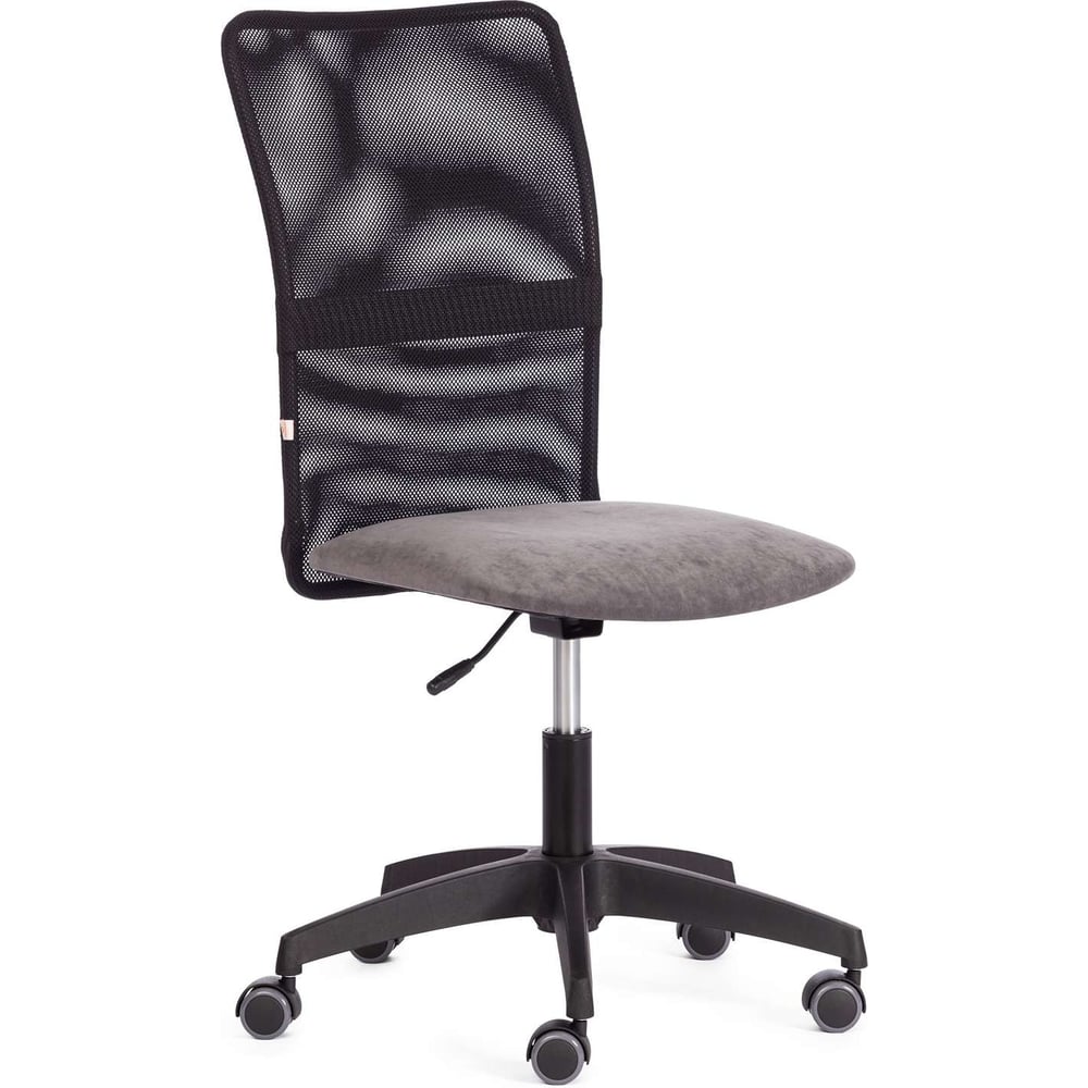 Изображение товара Кресло Tetchair Start флок/ткань, серый/черный, 29/w-11 20539