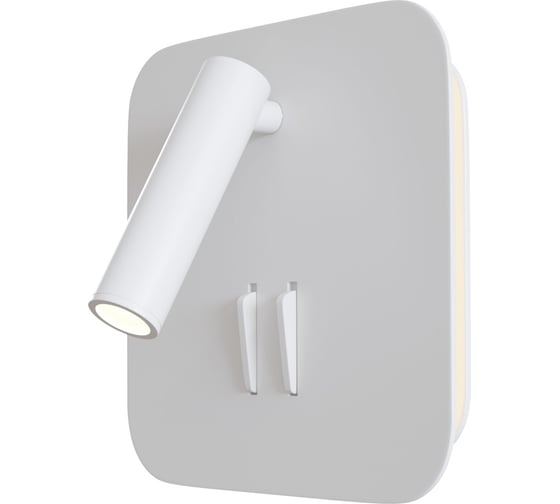 Изображение товара Настенный светильник (бра) MAYTONI ios 176 10w алюминий белый C175-WL-01-6W-W