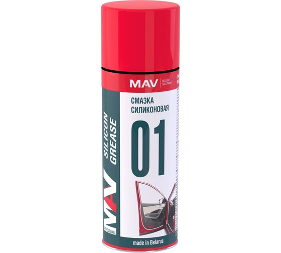 Изображение товара Силиконовая смазка MAV silicon аэрозоль 520 мл 310343