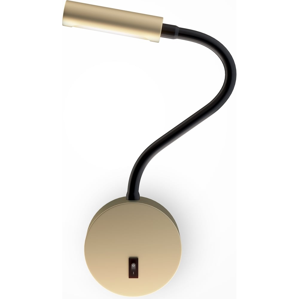 Изображение товара Настенный светильник MAYTONI stem 3w металл матовое золото C035WL-L3MG3K