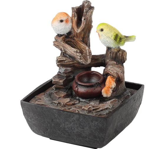 Изображение товара Настольный фонтан с подсветкой GREEN APPLE GAFN01031 Птички Б0038776