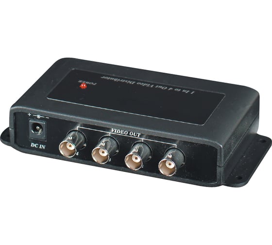 Изображение товара Распределитель видеосигнала SC&T CD104 1 вход - 4 выхода sct0246