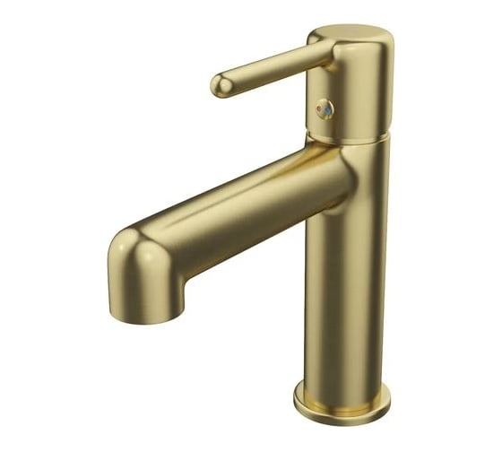 Изображение товара Смеситель для умывальника IDDIS aiger золотой матовый AIGMG00i01