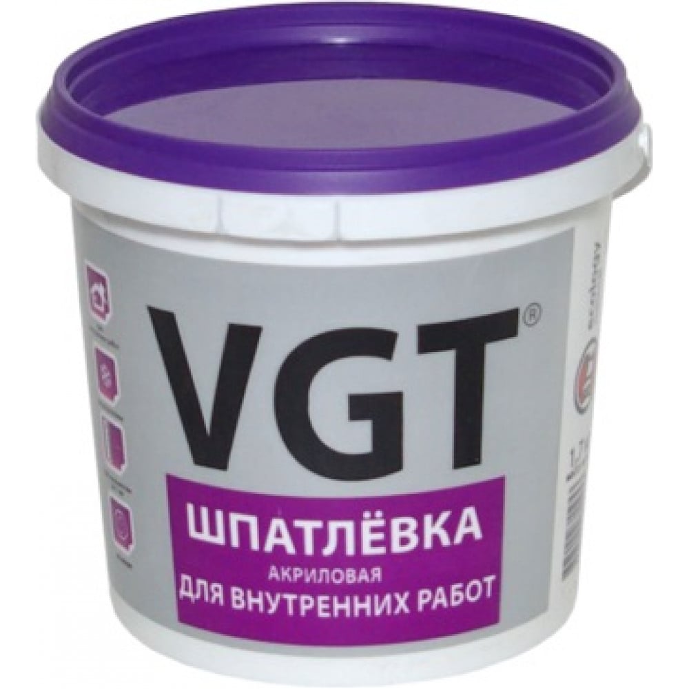 фото Шпатлевка для внутренних работ vgt