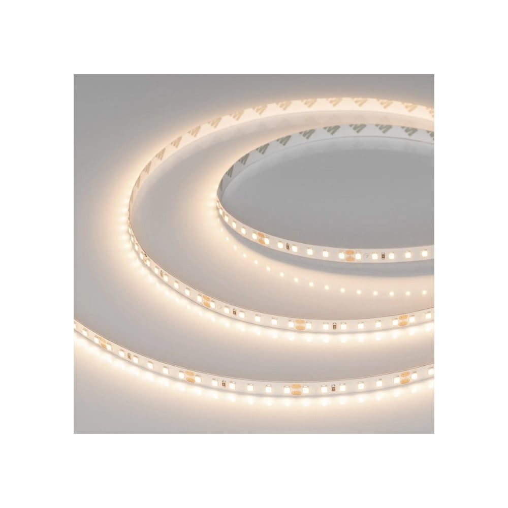 Изображение товара Светодиодная лента Arlight UL-A120-8mm 24V теплый белый 5м с самоклеящимся основанием