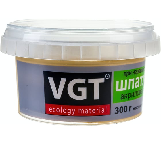 Изображение товара Шпаклевка по дереву Экстра Дуб 0,3 кг VGT 11594801