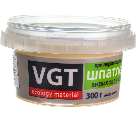 Изображение товара Шпаклевка по дереву Экстра Сосна 0,3 кг VGT 11594803