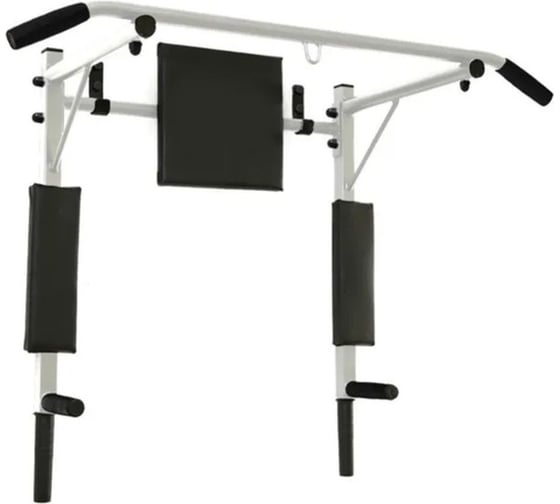 Изображение товара Разборный турник-брусья Absolute Champion Aktiv Прогресс белый с черными ручками АЧ 9966