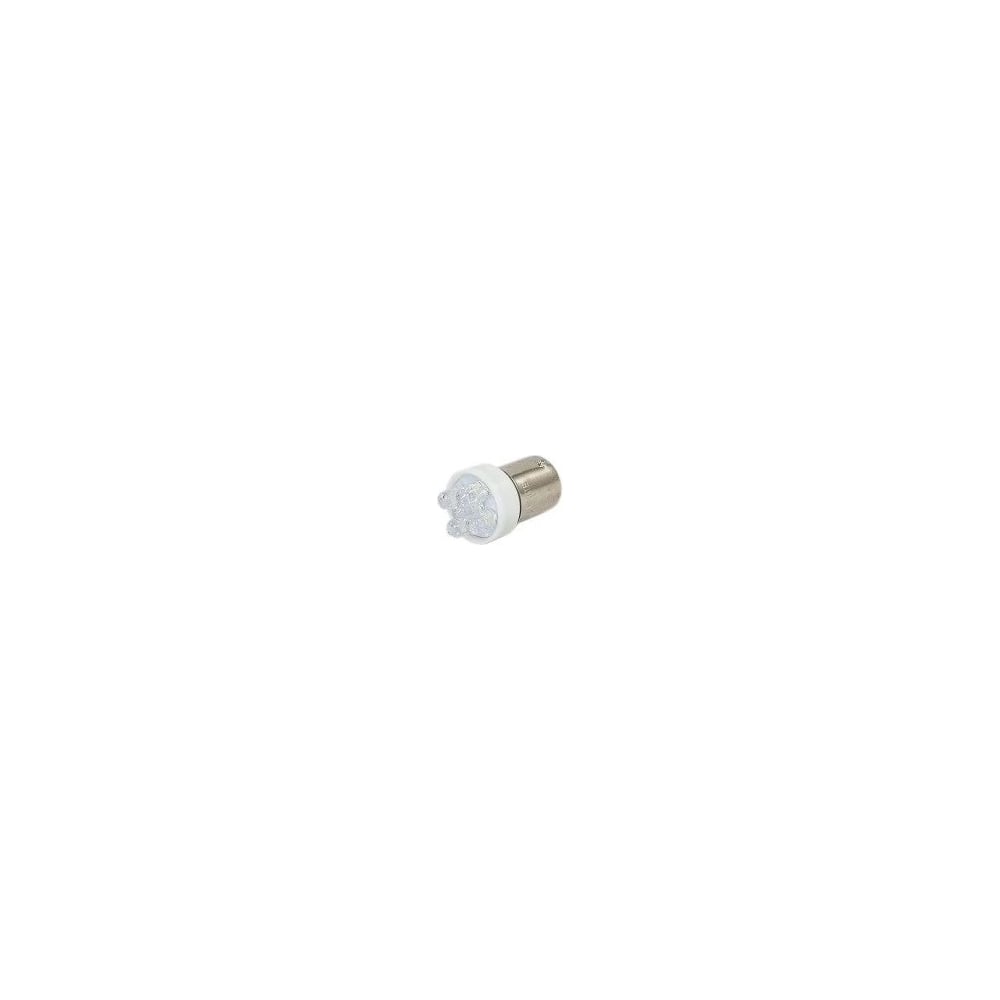Изображение товара Автомобильная лампочка светодиод МАЯК 4660007274147 WHITE 12V, T15, 5LED, BA15s, стоп, габариты 12T15-W\5LED