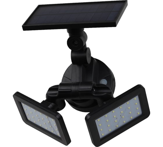 Изображение товара Фасадный светильник с двумя световыми панелями на солнечной батарее ЭРА ERAFS020-41 Б0044489