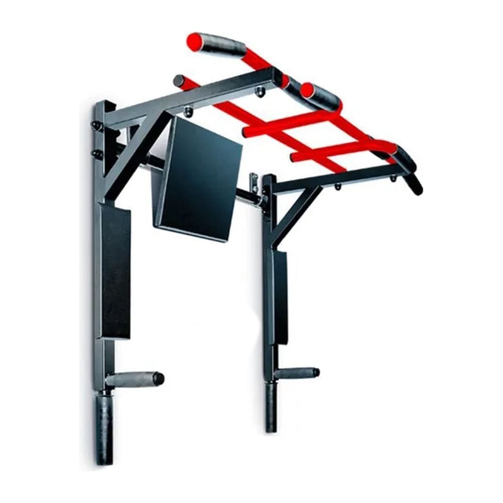 Изображение товара Разборный турник-брусья Absolute Champion Aktiv 3 в 1 для дома сталь черно-красный