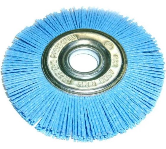 Изображение товара Щетка дисковая для УШМ ZrO2 ПРОФ 150x22 мм, нейлон SKRAB 35479