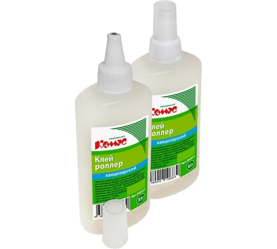 Изображение товара Канцелярский клей Комус 85 мл, роллер 266551