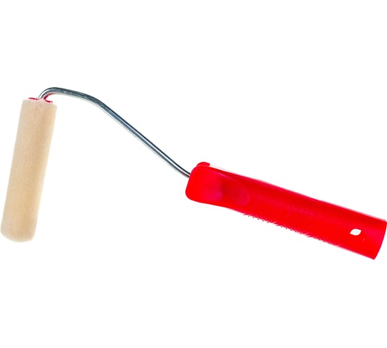 Изображение товара Мини-валик Зубр "ЭКСПЕРТ" "ВЕЛЮР", 100% шерсть, ворс 4мм, ручка 6мм, d=15/100мм 03536-10