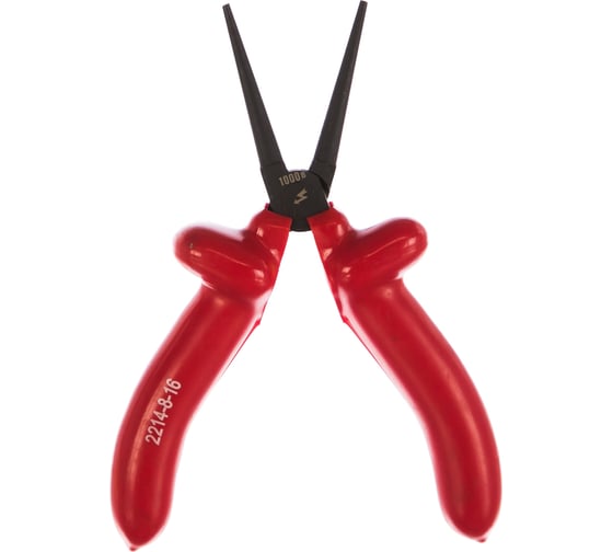 Изображение товара Круглогубцы Зубр "ЭКСПЕРТ" "ЭЛЕКТРИК" диэлектрические, высоковольтные до ~1000В, 160мм 2214-8-16_z02