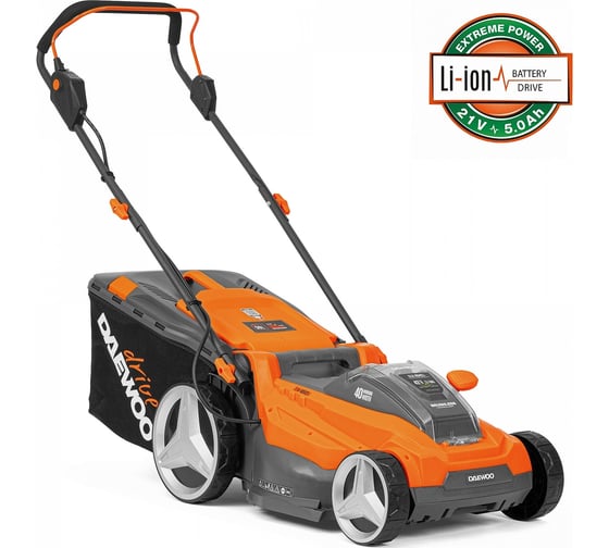 Изображение товара Аккумуляторная газонокосилка DAEWOO DLM без акб и зу 4042Li