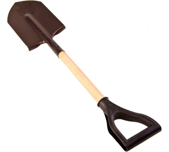 Изображение товара Туристическая автомобильная лопата с черенком и ручкой РОССНА Р861375