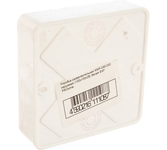 Изображение товара Разветвительная наружная коробка EKF KMP-030-032 PROxima белая plc-kmr-030-032