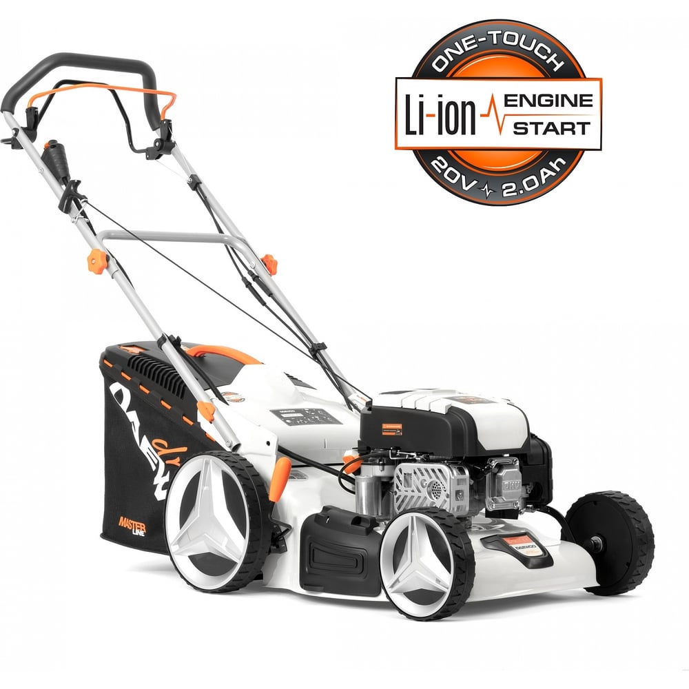 Изображение товара Бензиновая газонокосилка с электрозапуском DAEWOO L 50SPE