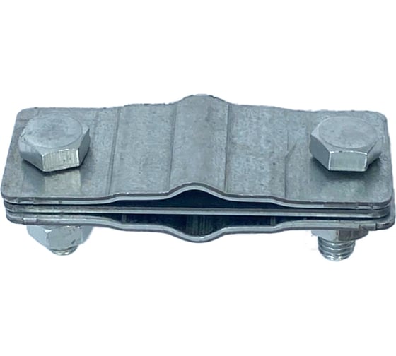 Изображение товара Соединительный зажим Protectpro полоса-прут параллельный (малый), оцинк. 6003