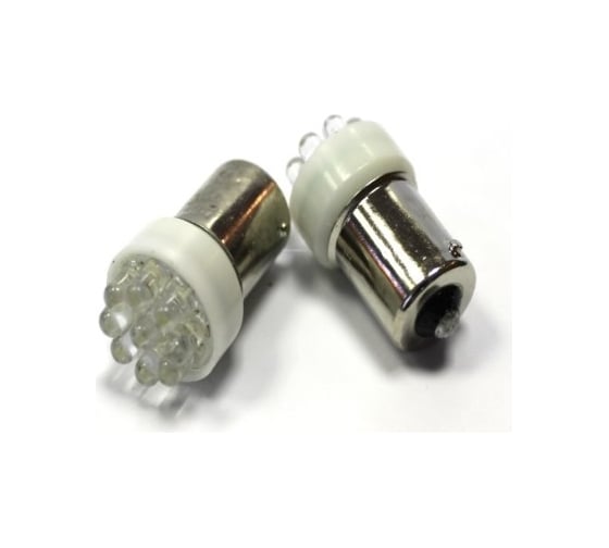 Изображение товара Автомобильная лампа светодиод МАЯК 4660007272952 WHITE 24V, T15, 9LED, BA15s, стоп, габариты 24T15-W\9LED