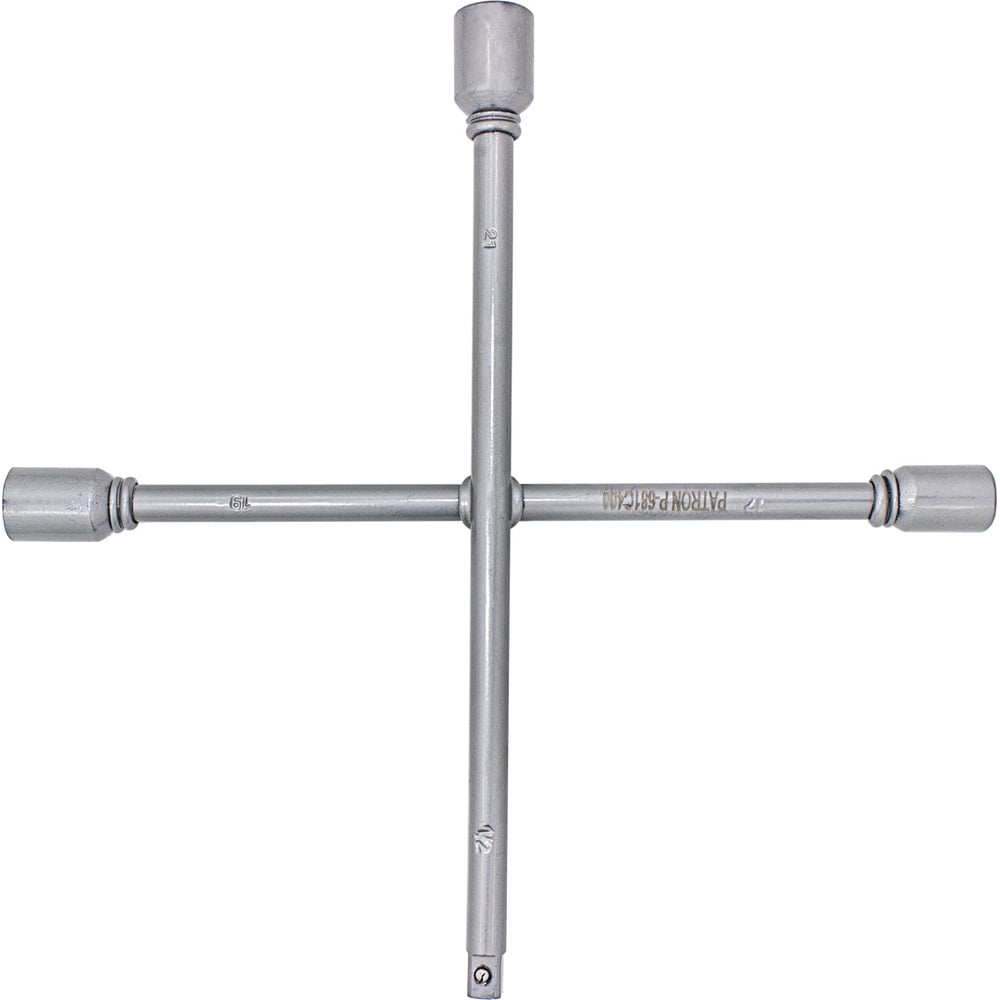 Баллонный ключ PATRON крестовой, 1/2"-17-19-21 мм, 360 мм P-681C400(28303)
