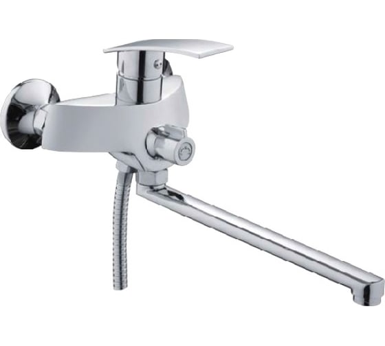 Изображение товара Смеситель для ванны LEDEME картридж диаметр 35 мм, длинный излив, L30F дивертор в корпусе L2270 65789