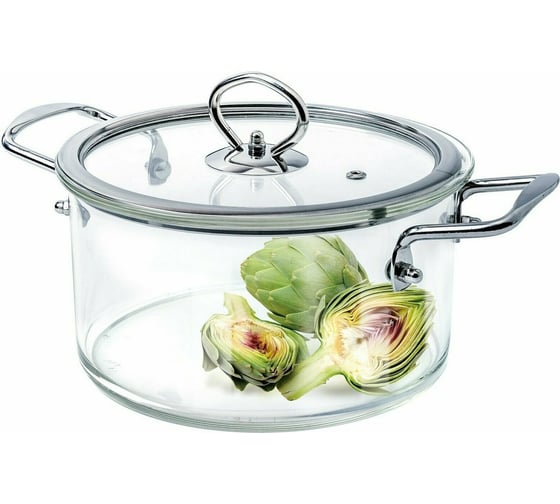 Изображение товара Стеклянная кастрюля appetite 4,5 л studio CRF-8