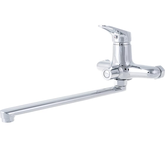 Изображение товара Смеситель для ванны LEDEME картридж диаметр 35 мм, длинный излив S-30, дивертор в корпусе L2213 65754