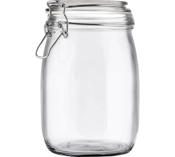 Изображение товара Стеклянная банка Appetite круглая 1000 мл S6504