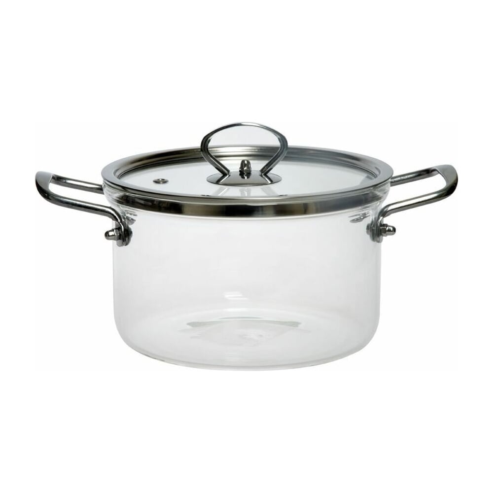 Изображение товара Стеклянная кастрюля appetite 2,3 литра CRF-4 для газовых и электрических плит