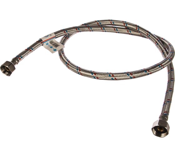 Изображение товара Подводка для воды TР нержавеющая сталь, 120 см, в/в 26565