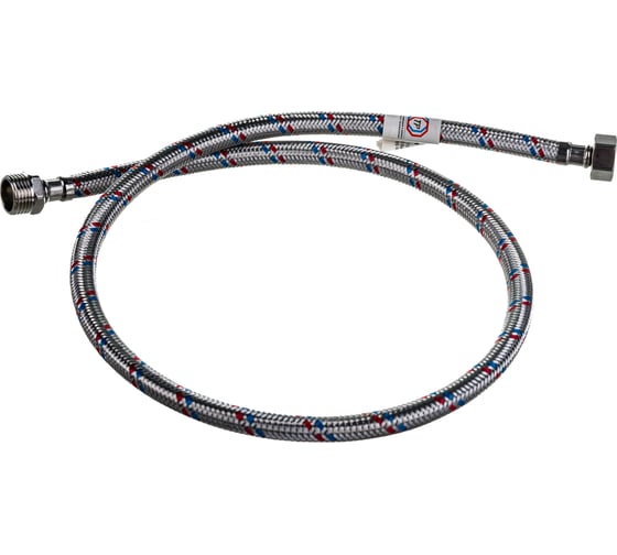 Изображение товара Подводка для воды TР нержавеющая сталь, 100 см, в/н 26564