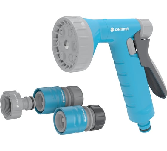 Изображение товара Комплект с пистолетом-наконечником для полива Cellfast RAIN 1/2'' 50-762