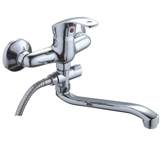 Изображение товара Смеситель Ledeme для ванны Картридж д.35мм длинный излив 89261 L2136