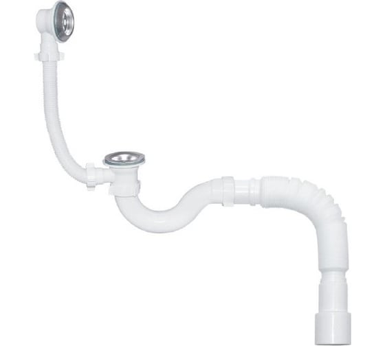 Изображение товара Сифон для ванны 1Marka GС-6 650 мм У17833