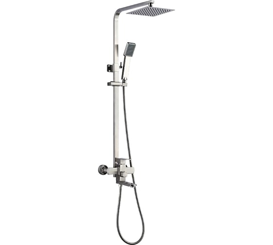 Изображение товара Душевая система Ledeme с тропическим душем, смесителем и изливом L72433