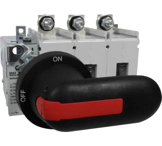 Изображение товара Выключатель нагрузки КЭАЗ OptiSwitch DI-2-250-3P 274887