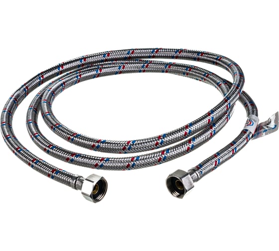 Изображение товара Подводка для воды TР нержавеющая сталь, 200 см, в/в 26571