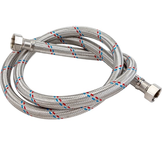 Изображение товара Гибкая подводка для воды гигант из нержавеющей стали TР 150см г/г 3/4 26447