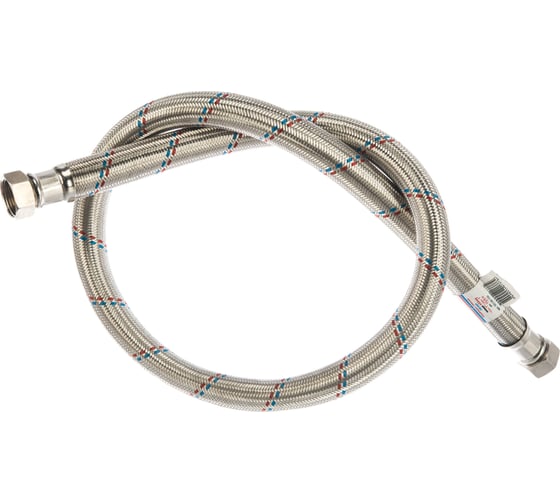 Изображение товара Гибкая подводка для воды гигант из нержавеющей стали TР 150см г/г 1 26471