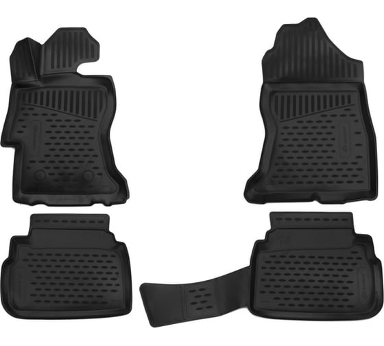 Изображение товара Коврики 3D ELEMENT в салон SUBARU XV, 2017-, 4 шт. ELEMENT3D4622210k