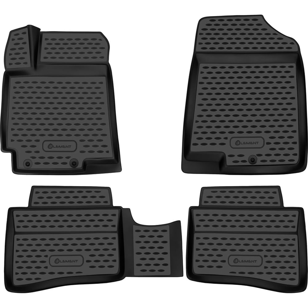 Изображение товара Коврики 3D Element в салон HYUNDAI Solaris, 2014-2016, сед., хб., 4 шт. NLC.3D.20.59.210