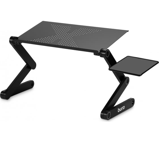 Изображение товара Стол для ноутбука BURO BU-804 столешница металл, черный, 48x48x26 см 1437200