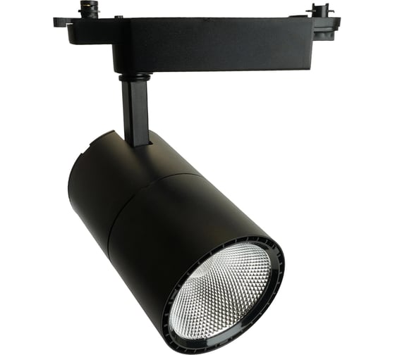 Изображение товара Светодиодный светильник FERON al103 трековый однофазный на шинопровод 40w 4000k, 35 градусов, черный с индексом цветопередачи 90ra серия truecolor, 48944