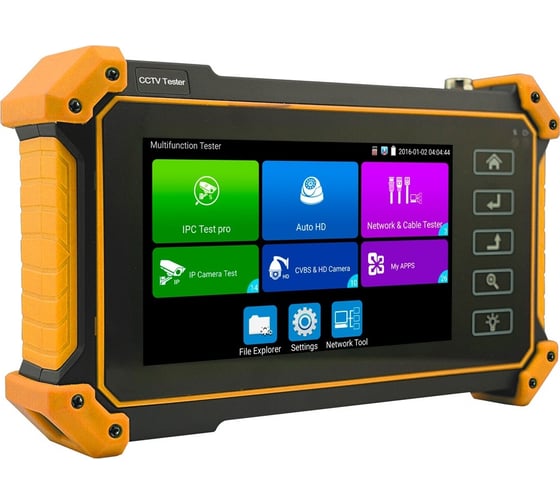 Изображение товара Универсальный монитор-тестер Tezter TIP-H-5 5" AHD/CVI/TVI/CVBS и IP-видеосистем mt0272