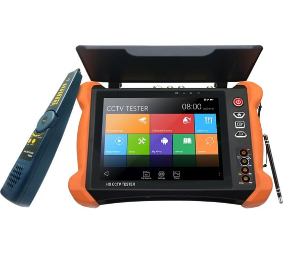 Изображение товара Универсальный монитор-тестер Tezter TIP-HOL-MT-8  AHD/CVI/TVI/CVBS/SDI и IP-видеосистем mt0270