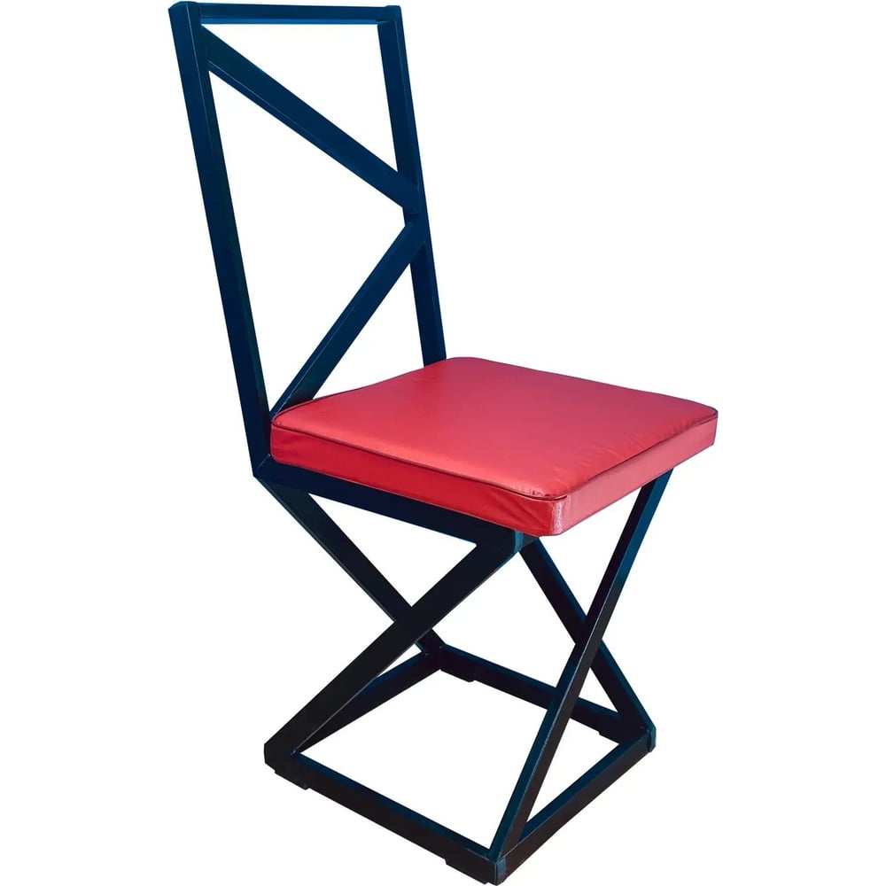 Изображение товара Стул NEW VICTORIA Лофт черный-красный 12526